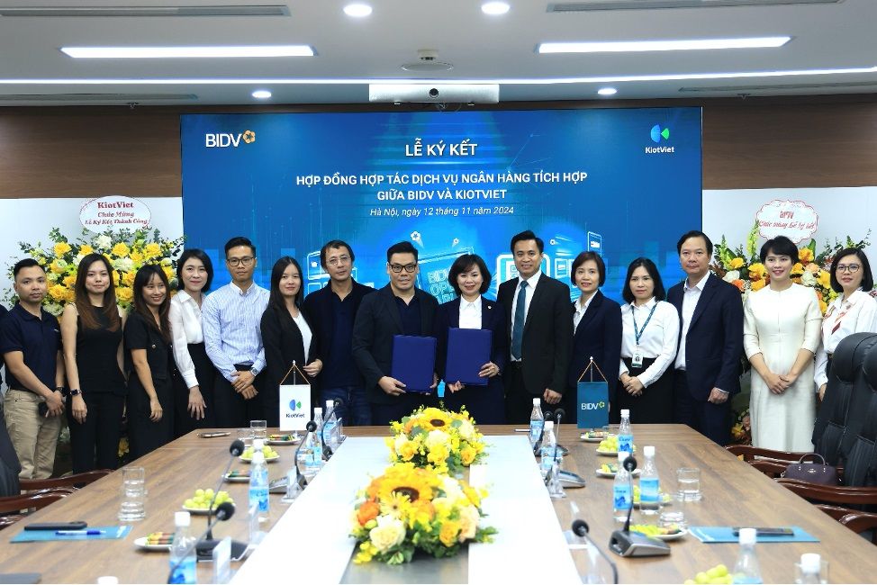 BIDV và KiotViet hợp tác