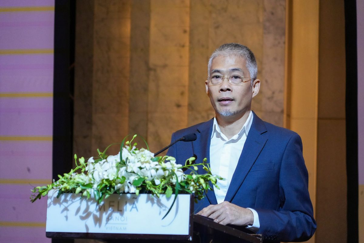 Ông Nguyễn Hồng Quân - Ủy viên Hội đồng Hiệp hội Ngân hàng, Phó Tổng Giám đốc Ngân hàng TMCP Tiên Phong
