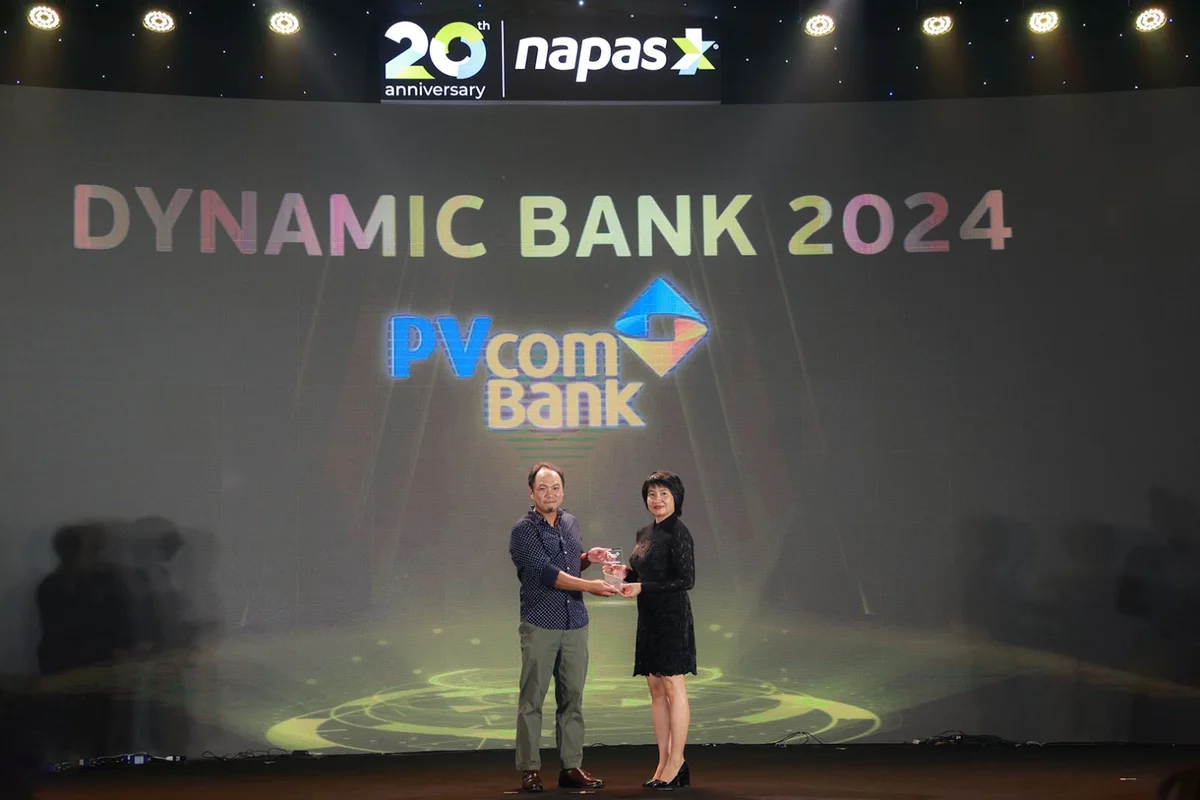 PVcomBank nhận giải thưởng “Ngân hàng năng động” với nhiều dự án hợp tác triển khai thành công cùng NAPAS trong năm 2024