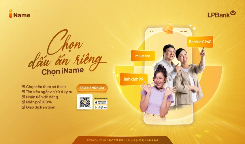 dịch vụ iName trên LienViet24h