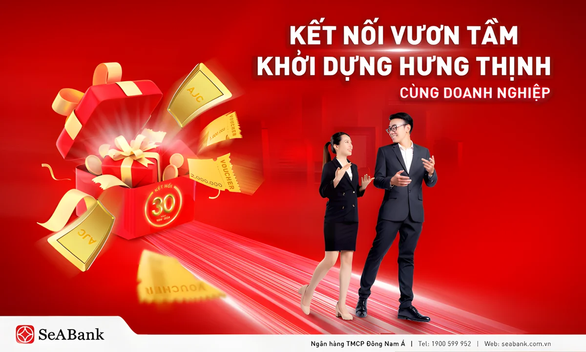SeABank tri ân khách hàng doanh nghiệp dịp kỷ niệm 30 năm