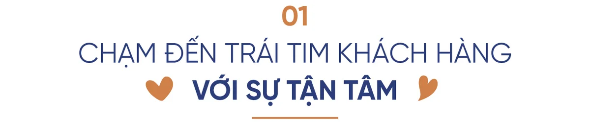 Chạm đến trái tim khách hàng với sự tận tâm