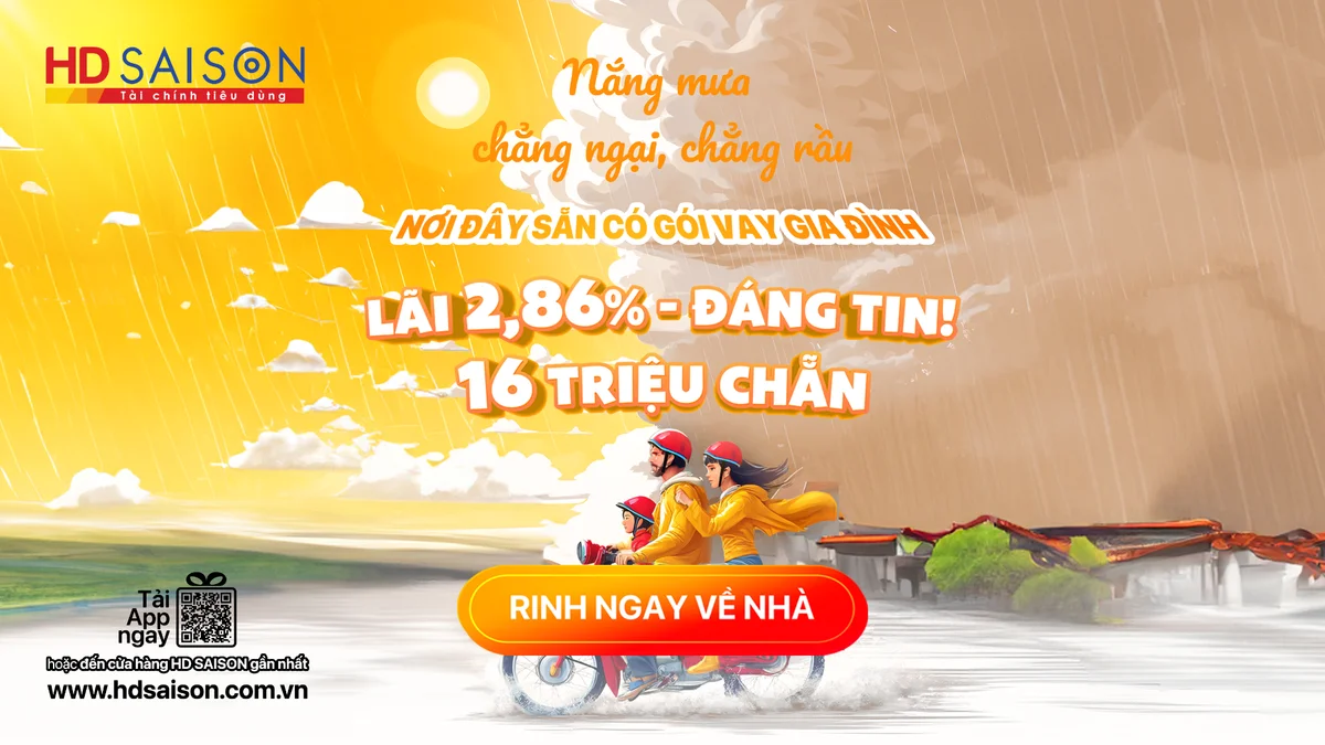 HD SAISON ra mắt gói vay gia đình