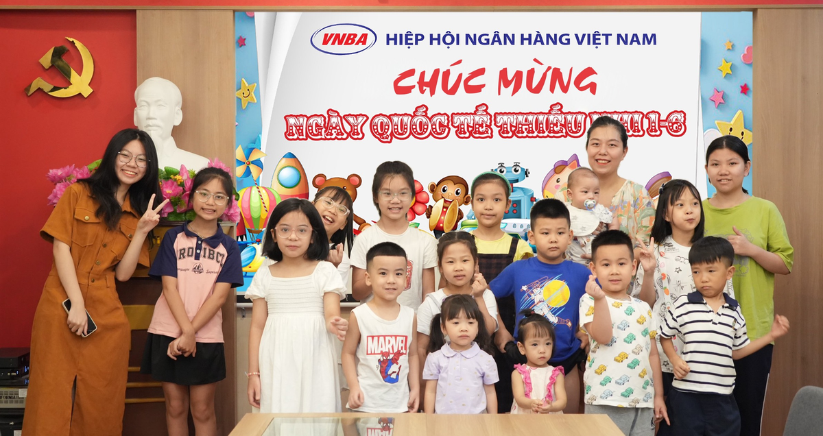 VNBA tổ chức vui tết thiếu nhi cho con em cán bộ, công nhân viên Cơ quan Thường trực