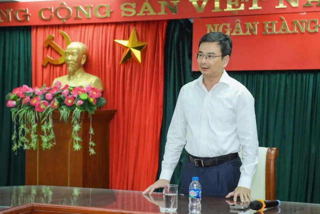 Phó Thống đốc NHNN Phạm Thanh Hà phát biểu chỉ đạo tại buổi Lễ