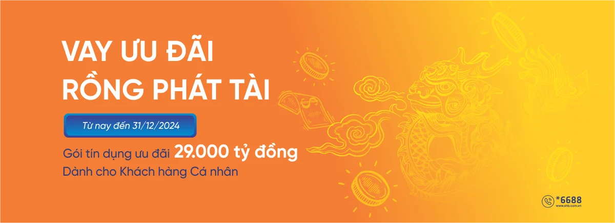 SHB mở rộng quy mô gói tín dụng cá nhân lên gần 29.000 tỷ đồng