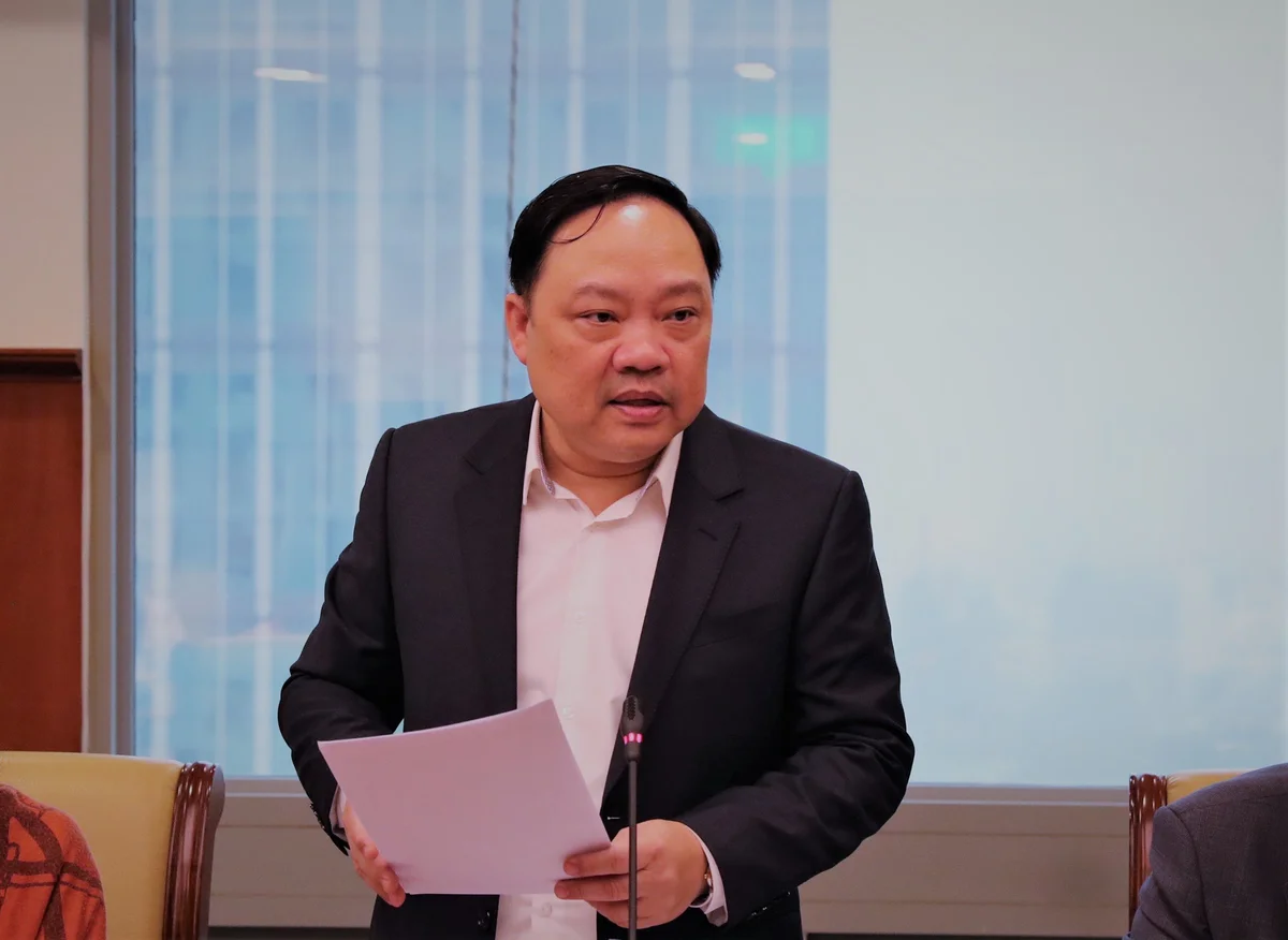 Ông Phan Anh Tuấn Vụ trưởng Vụ Thanh toán 1