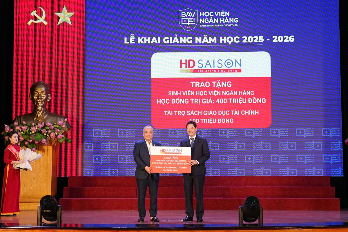 HD SAISON đồng hành cùng Học viện Ngân hàng chào Tân Sinh Viên 2025
