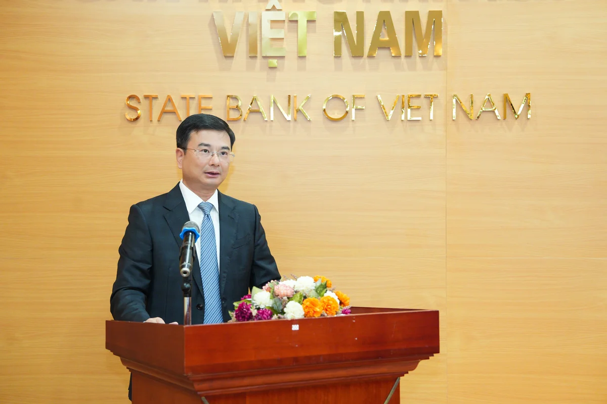 Phó Thống đốc NHNN Phạm Thanh Hà phát biểu tại sự kiện