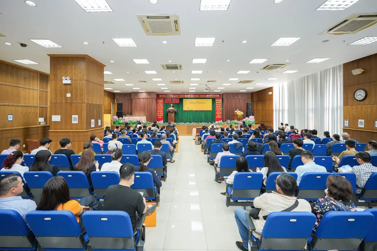 Hội nghị do LPBank phối hợp cùng Công ty Cổ phần MISA, Thuế cơ sở 1 thành phố Hồ Chí Minh và UBND phường Bến Thành tổ chức