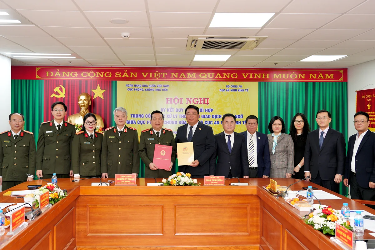 Tăng cường phối hợp trong xử lý thông tin giao dịch đáng ngờ