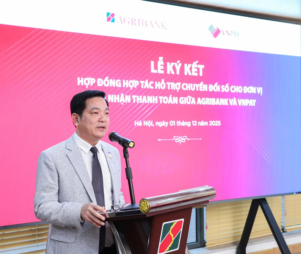Ông Lê Tánh - Phó Chủ tịch Hội đồng quản trị, Tổng Giám đốc VNPAY phát biểu