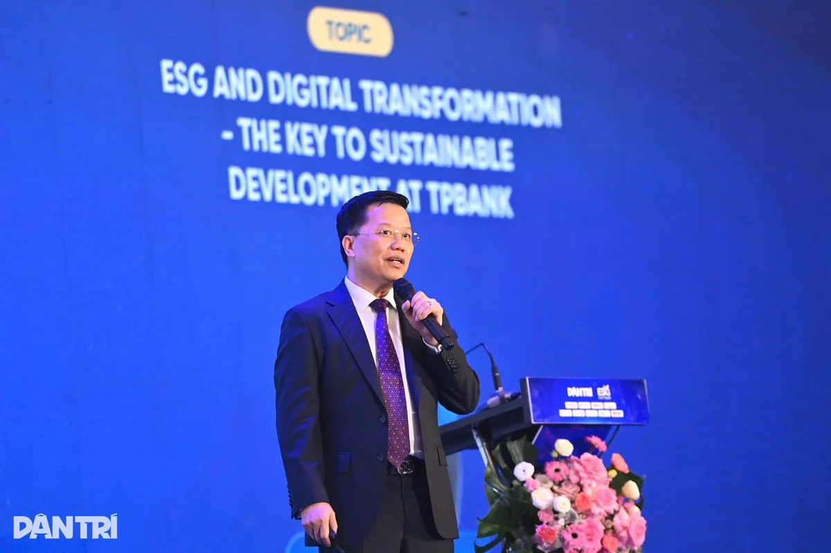 Ông Nguyễn Hưng - Tổng giám đốc TPBank (Ảnh: Mạnh Quân).