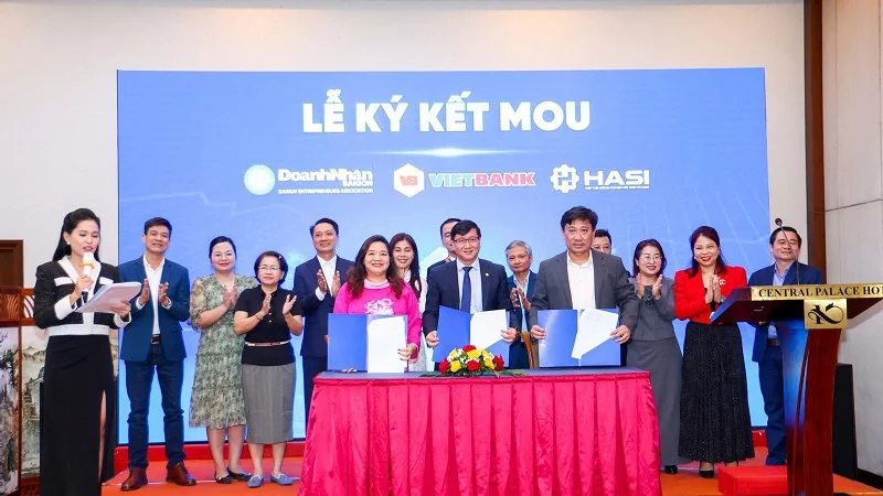 Vietbank cùng DNSG và HASI đã ký kết MOU