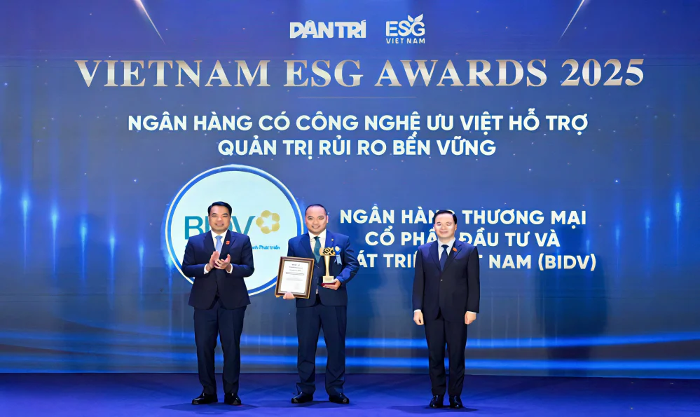 BIDV vào Top 5 doanh nghiệp tiên phong khoa học công nghệ năm 2025