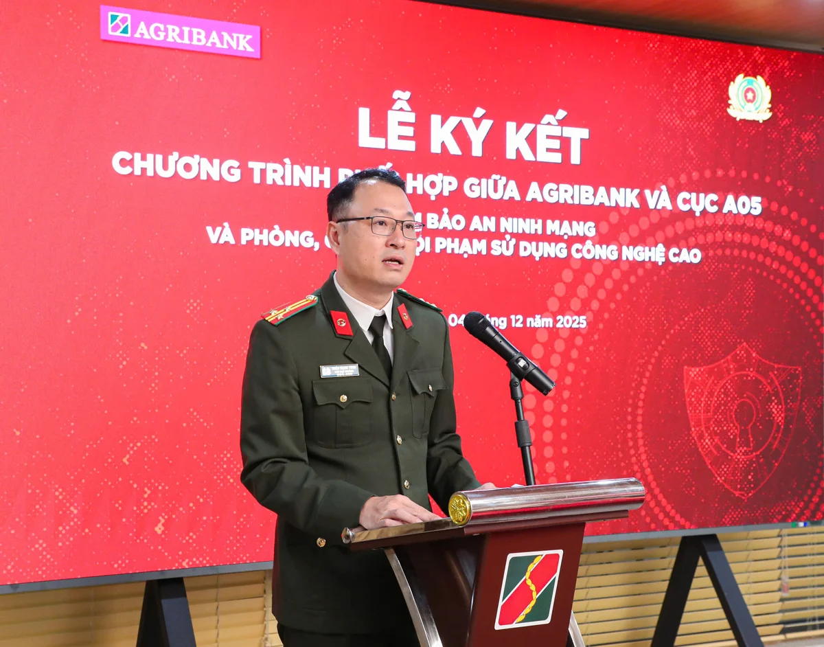 Thượng tá Triệu Mạnh Tùng - Phó Cục trưởng Cục An ninh mạng và phòng, chống tội phạm 
