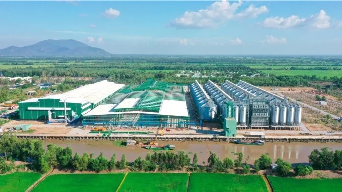 Nhà máy gạo Hạnh Phúc tại An Giang được khánh thành vào tháng 1/2022