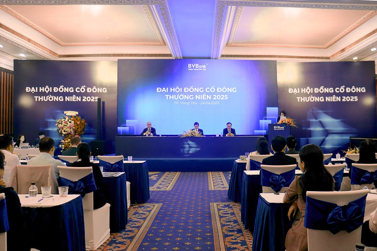 ĐHĐCĐ BVBank 2025 – Linh hoạt nắm bắt cơ hội kinh doanh đặt mục tiêu lợi nhuận tăng 41%