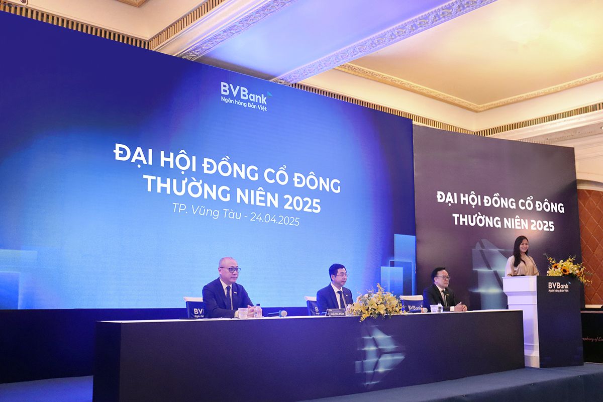 ĐHĐCĐ BVBank 2025 – Linh hoạt nắm bắt cơ hội kinh doanh đặt mục tiêu lợi nhuận tăng 41%