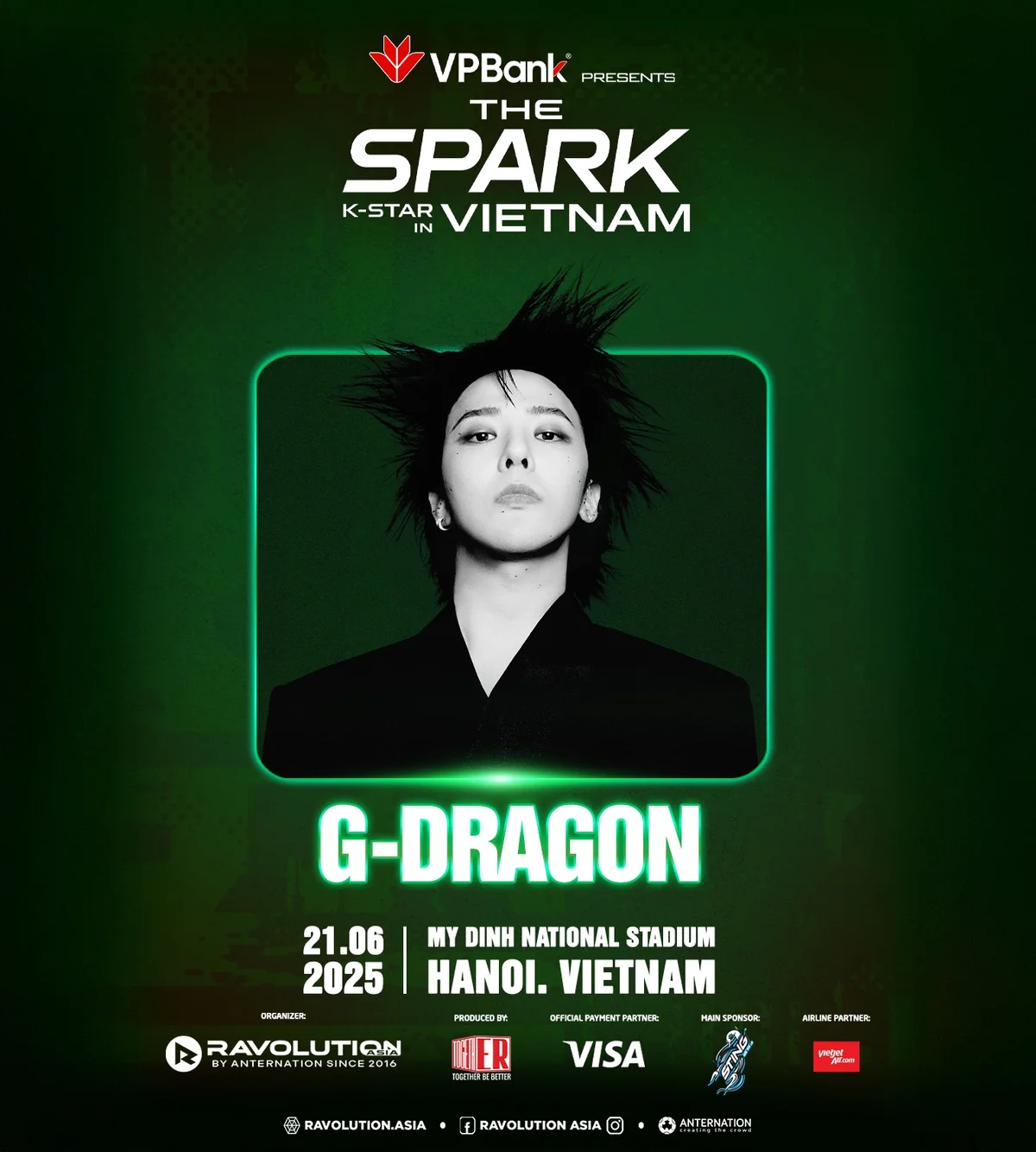 VPBank chơi lớn: Đưa G-Dragon đến Việt Nam vào tháng 6