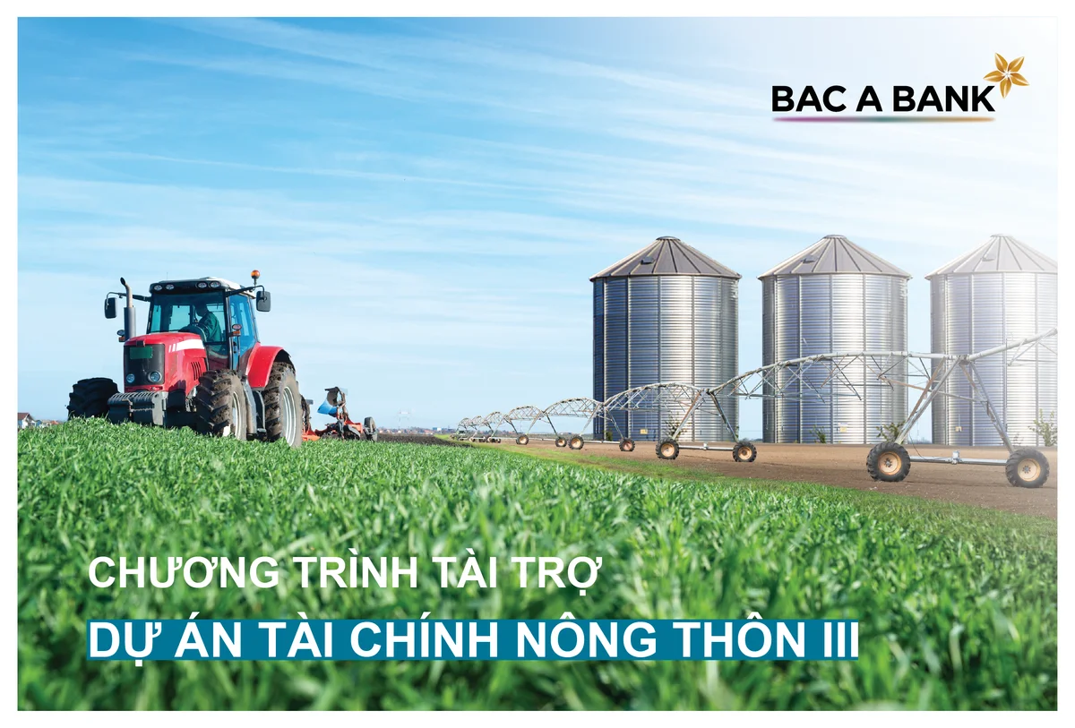 Bac A Bank đồng hành phát triển nông nghiệp, nông thôn qua RDFIII