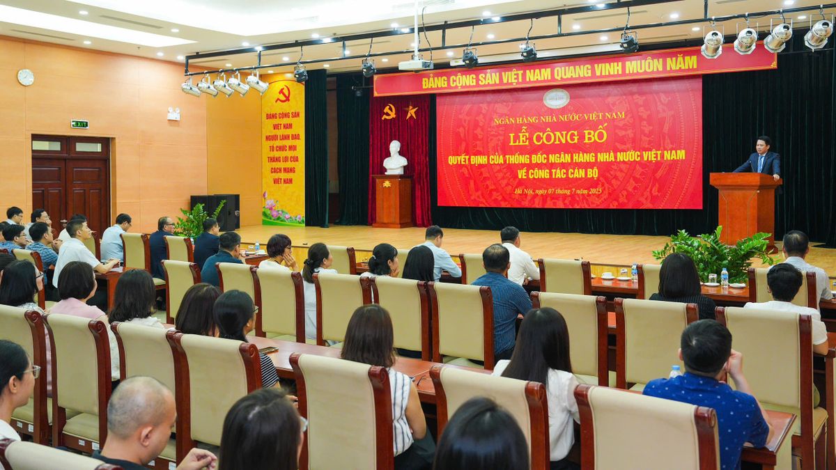 Công bố Quyết định bổ nhiệm Cục trưởng Cục Công nghệ thông tin NHNN