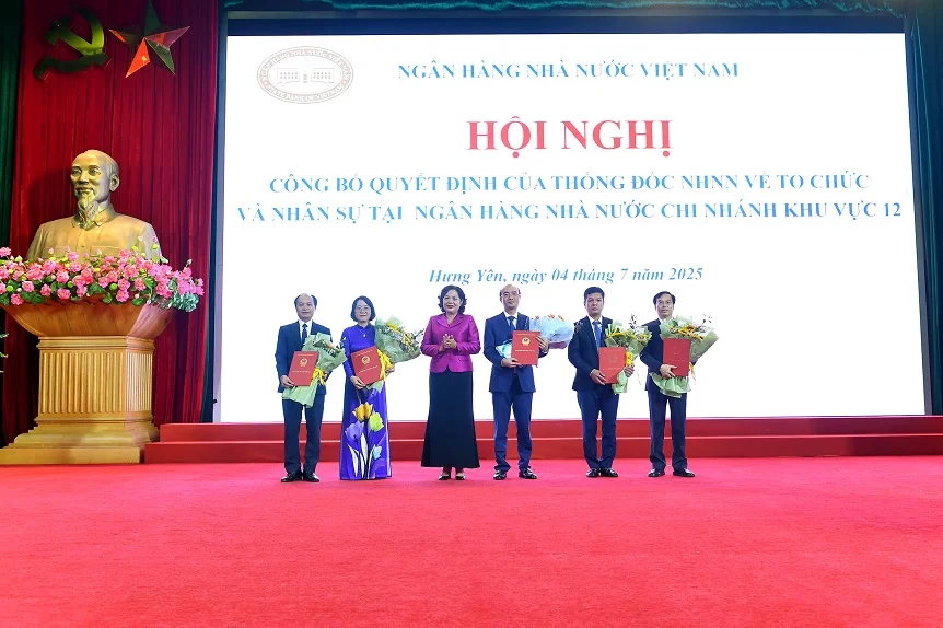 NHNN Chi nhánh Khu vực 12