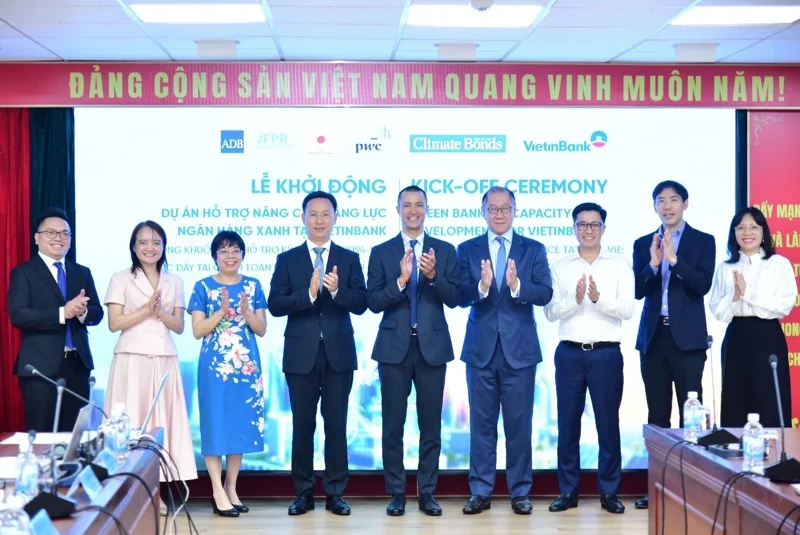 Khởi động Dự án nâng cao năng lực Ngân hàng xanh là một bước tiến quan trọng hướng tới phát triển bền vững của VietinBank.