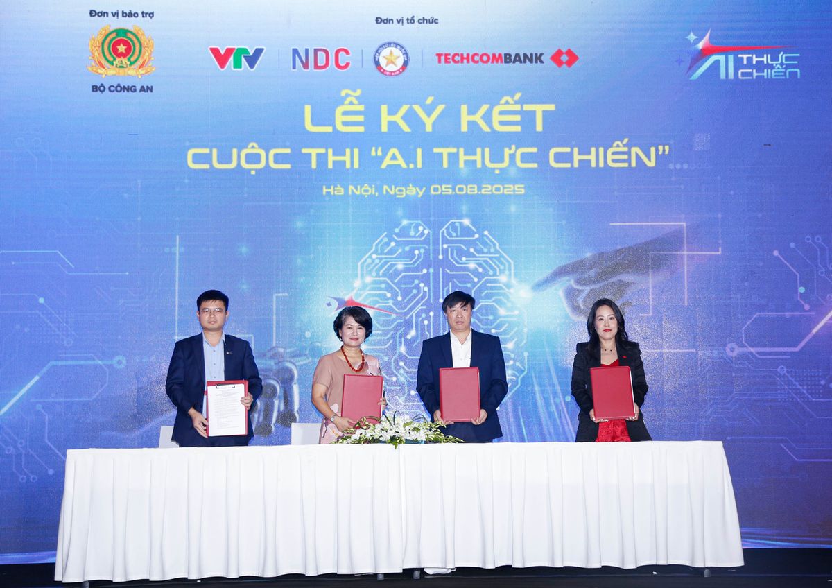 Techcombank đồng tổ chức và độc quyền tài trợ chương trình 'A.I thực chiến'