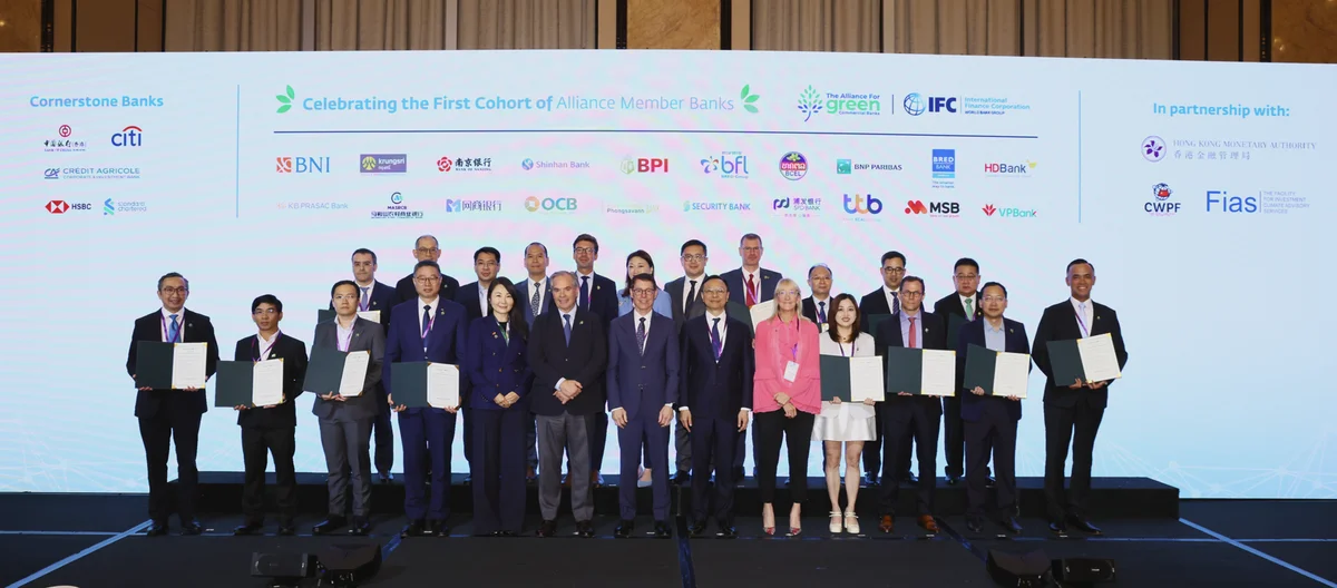 HDBank, OCB, MSB, VPBank tham gia liên minh ngân hàng xanh toàn cầu