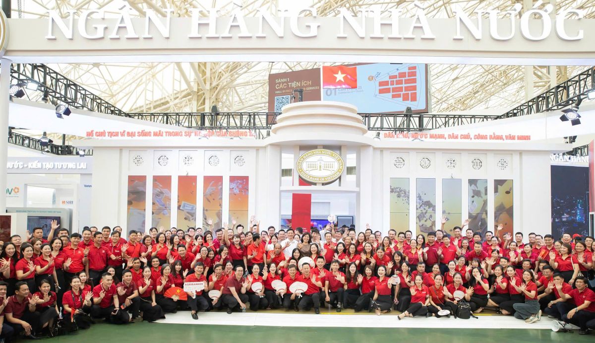 Ấn tượng Agribank tại Triển lãm thành tựu 80 năm - Hành trình khát vọng vươn cao cùng đất nước