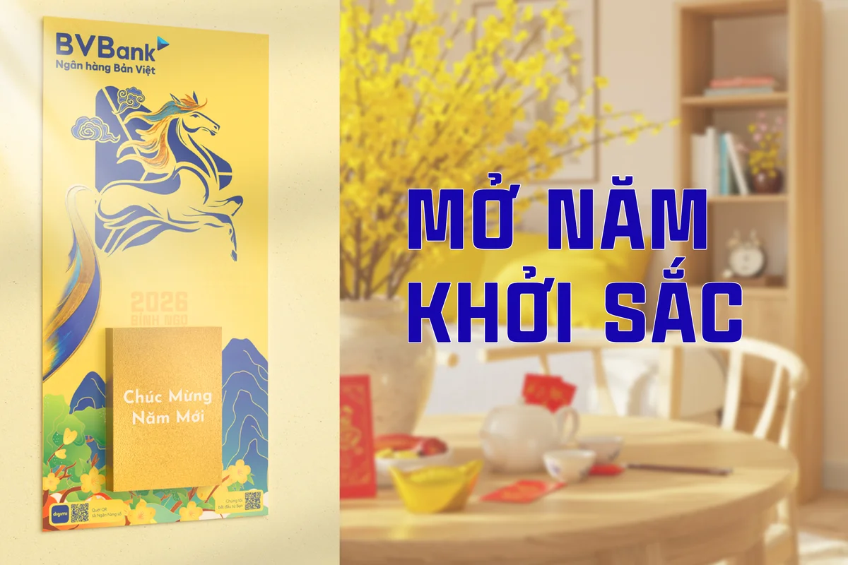 BVBank triển khai loạt ưu đãi hấp dẫn dành cho khách hàng nhân dịp Tết Nguyên đán