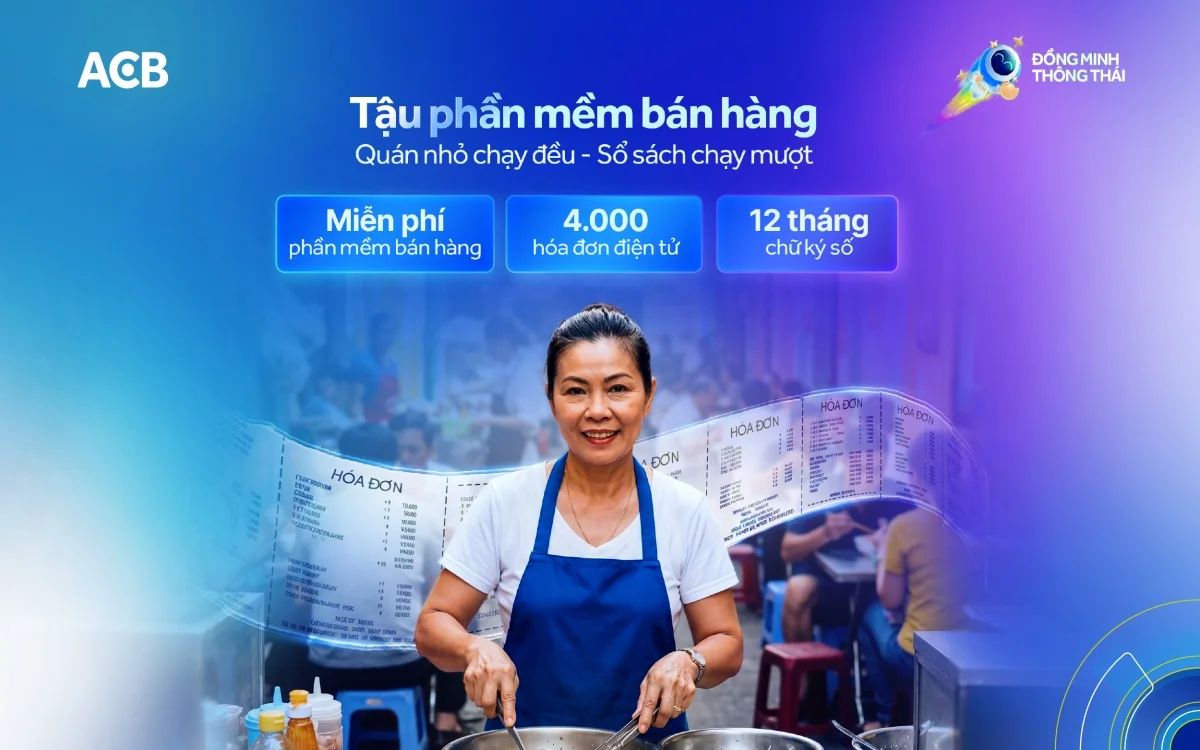ACB đồng hành cùng hộ kinh doanh miền Trung trong áp dụng chính sách thuế mới