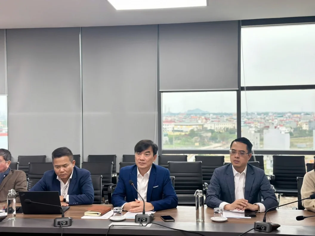 NGƯT, PGS.TS. Trần Trọng Nguyên – Giám đốc Học viện phát biểu tại buổi làm việc