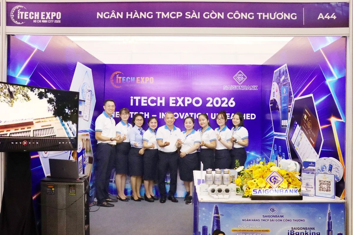 Tin tứcSAIGONBANK tham gia iTECH EXPO 2026 Giới thiệu giải pháp ngân hàng số và chia sẻ góc nhìn tài chính bền vững