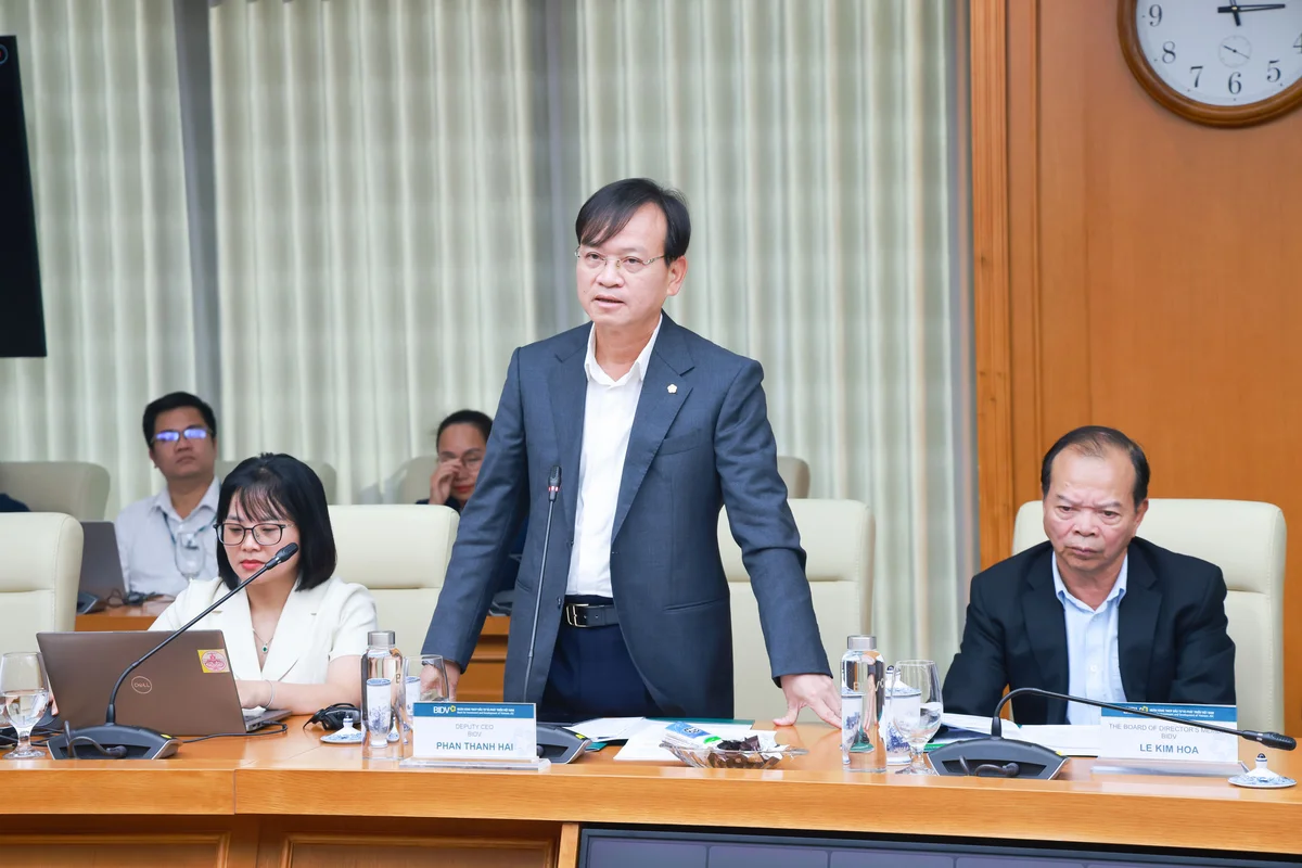 Phó Tổng Giám đốc BIDV Phan Thanh Hải chỉ đạo triển khai Dự án