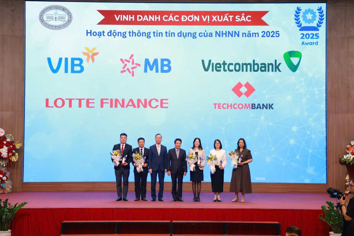 LOTTE Finance vinh dự nhận giải thưởng “Đơn vị xuất sắc trong hoạt động tín dụng năm 2025”