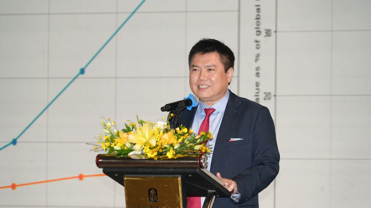 Ông Tat Yeen Yap, Giám đốc Bộ phận Tài trợ Chuỗi cung ứng tại một ngân hàng ở Singapore; và Trưởng nhóm Tài trợ Thương mại Số của APFF – APEC/ 