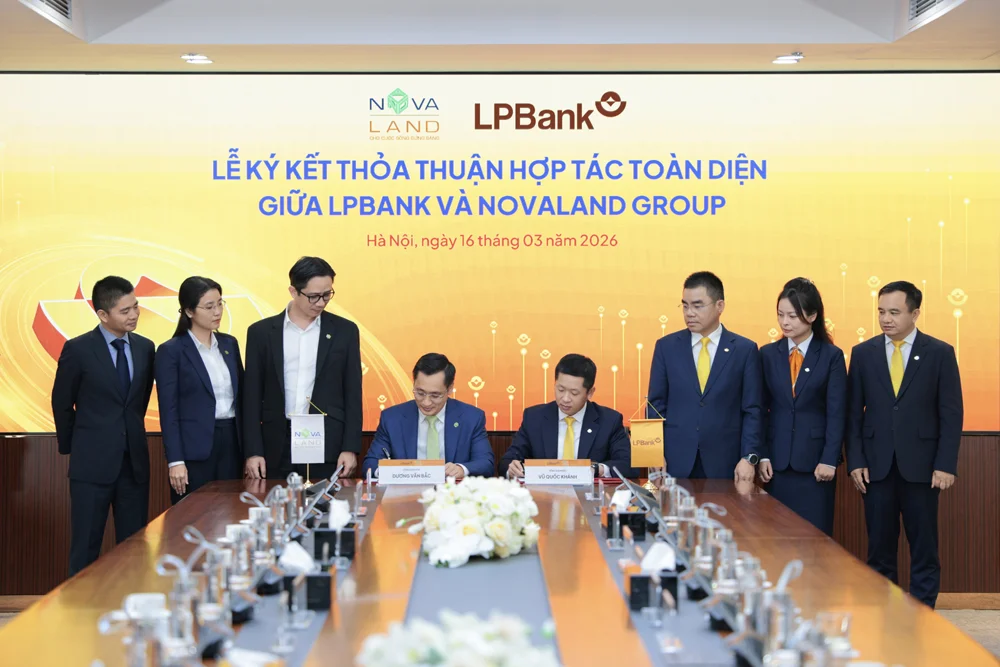 LPBank và Novaland tăng cường liên kết tài chính - bất động sản