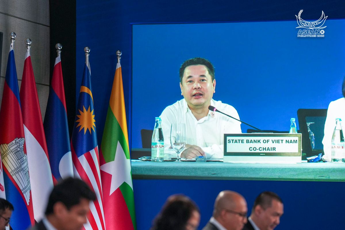 Phó Thống đốc Nguyễn Ngọc Cảnh phát biểu chỉ đạo tại Hội nghị SLC lần thứ 31