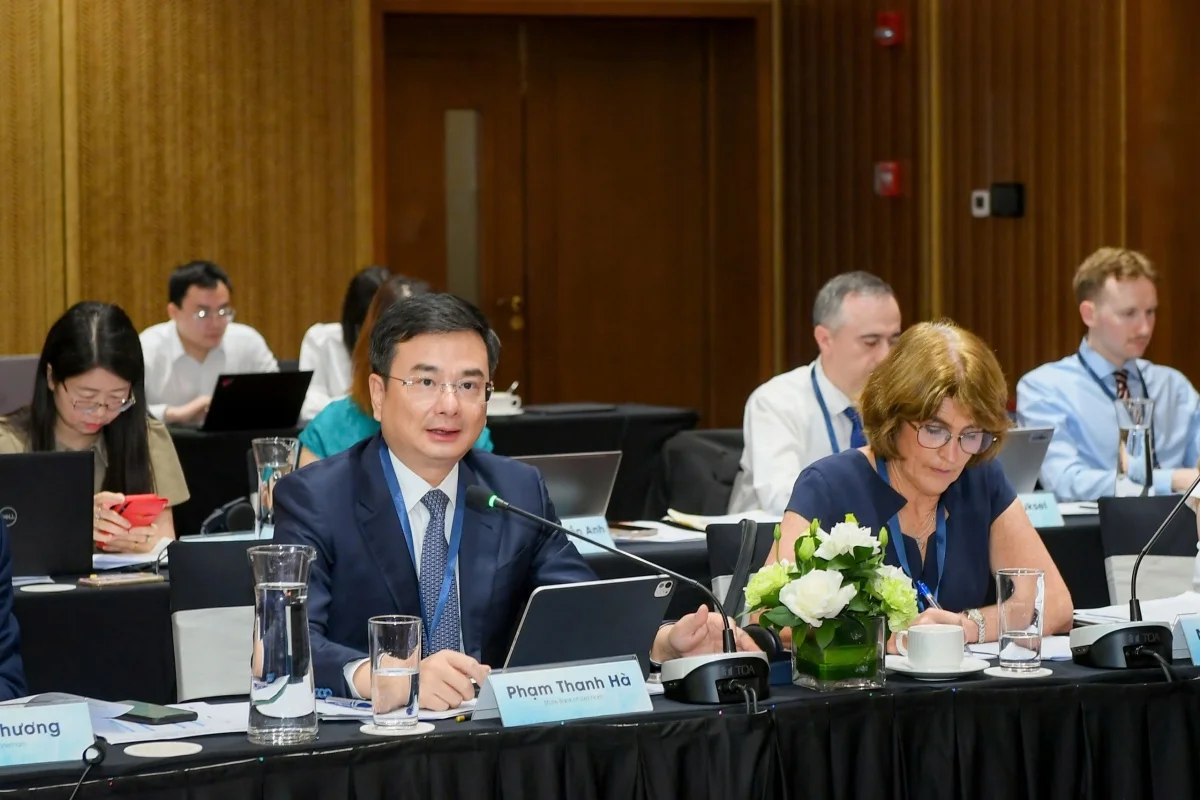 Phó Thống đốc NHNN Phạm Thanh Hà đồng chủ trì Hội nghị cùng Thống đốc Ngân hàng Dự trữ Úc Michele Bullock