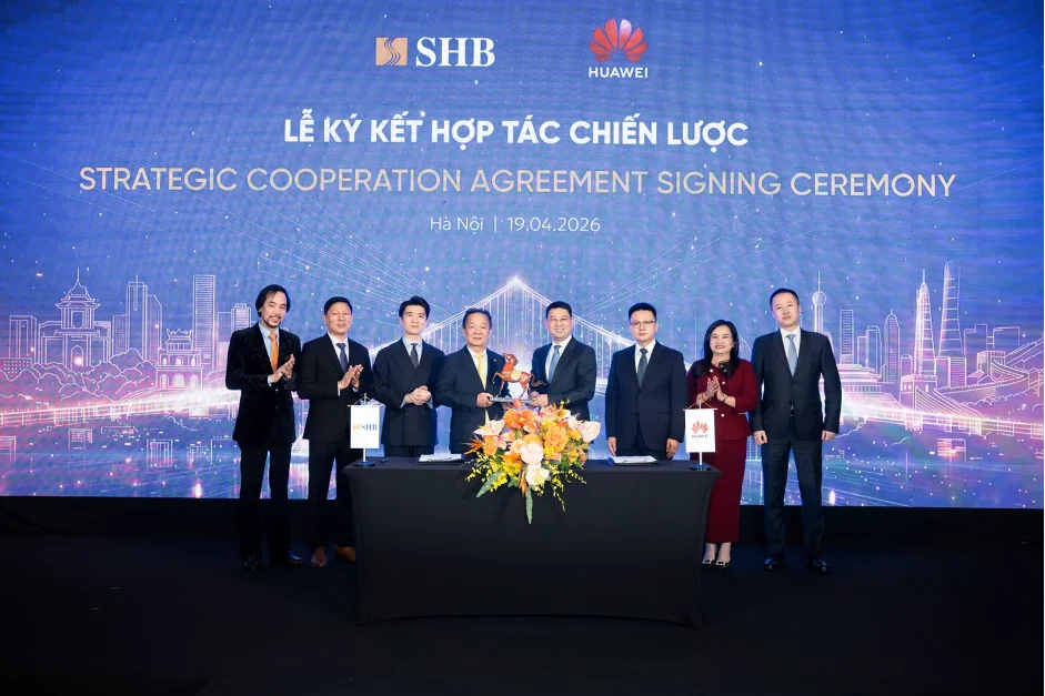 SHB hợp tác chiến lược với Huawei: Bứt phá công nghệ, kiến tạo Ngân hàng tương lai