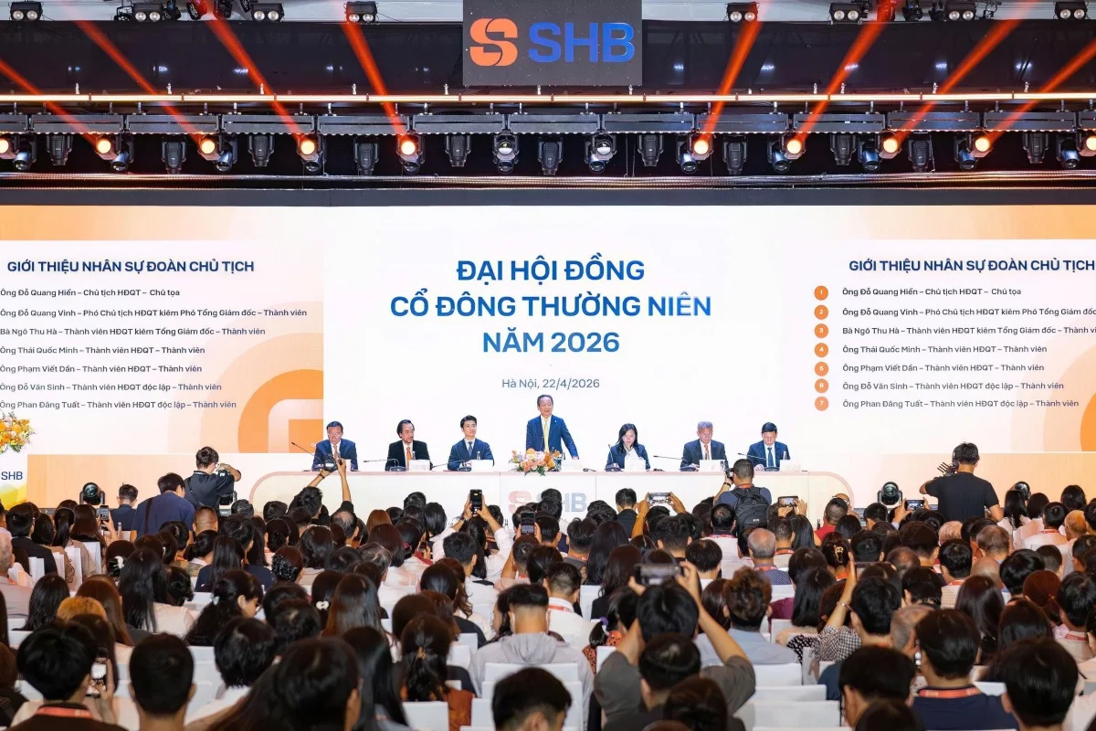 Đại hội cổ đông SHB: Ra mắt bộ nhận diện thương hiệu mới, khẳng định bước chuyển mình chiến lược