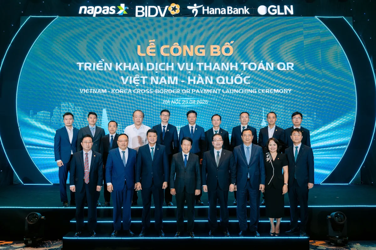 Triển khai dịch vụ thanh toán QR xuyên biên giới giữa Việt Nam và Hàn Quốc