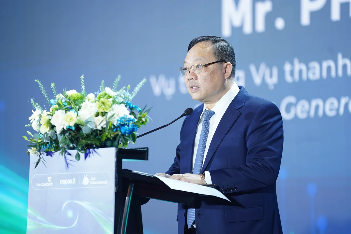 Ông Phạm Anh Tuấn - Vụ trưởng Vụ Thanh toán NHNN