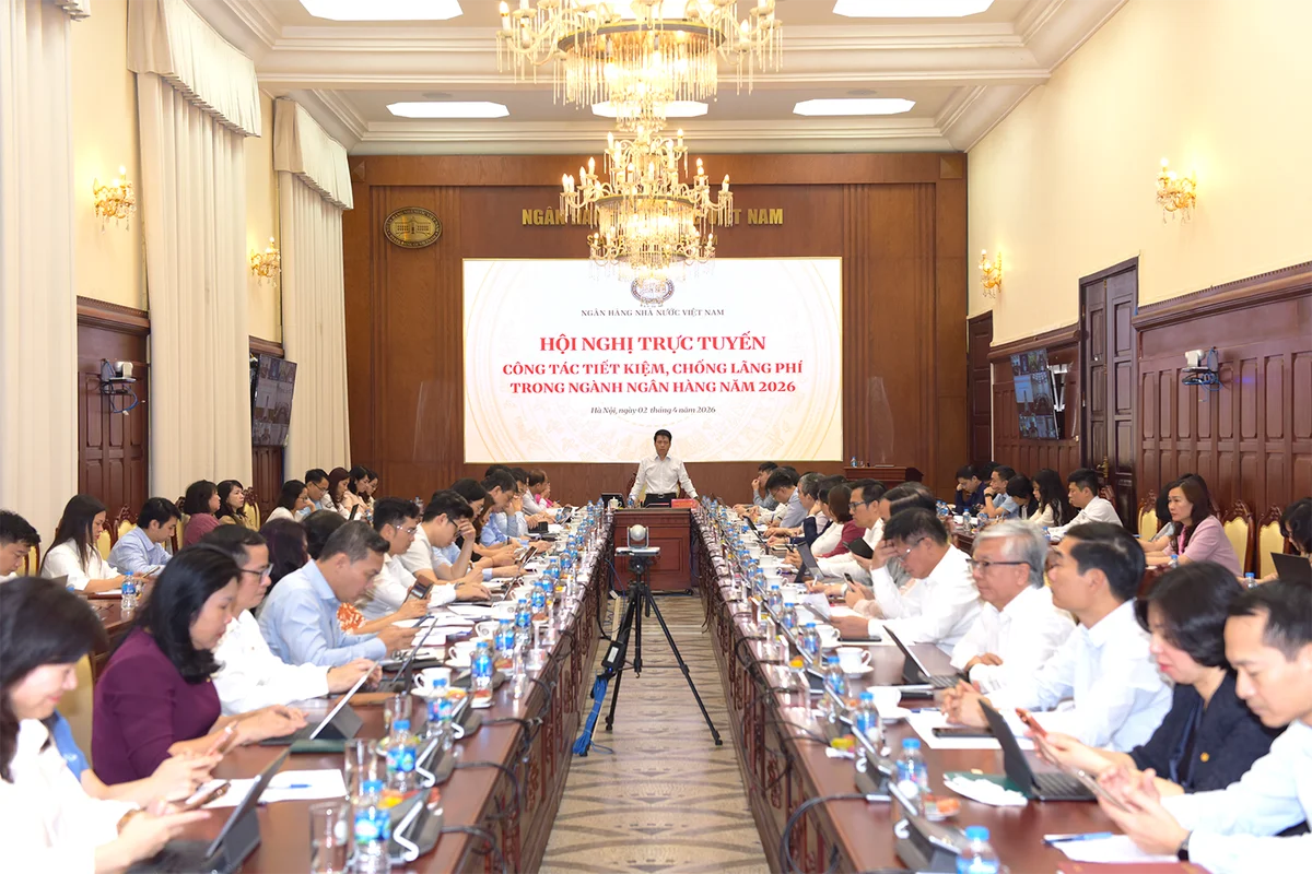 Ngân hàng Nhà nước tổ chức Hội nghị trực tuyến về tiết kiệm, chống lãng phí trong toàn ngành