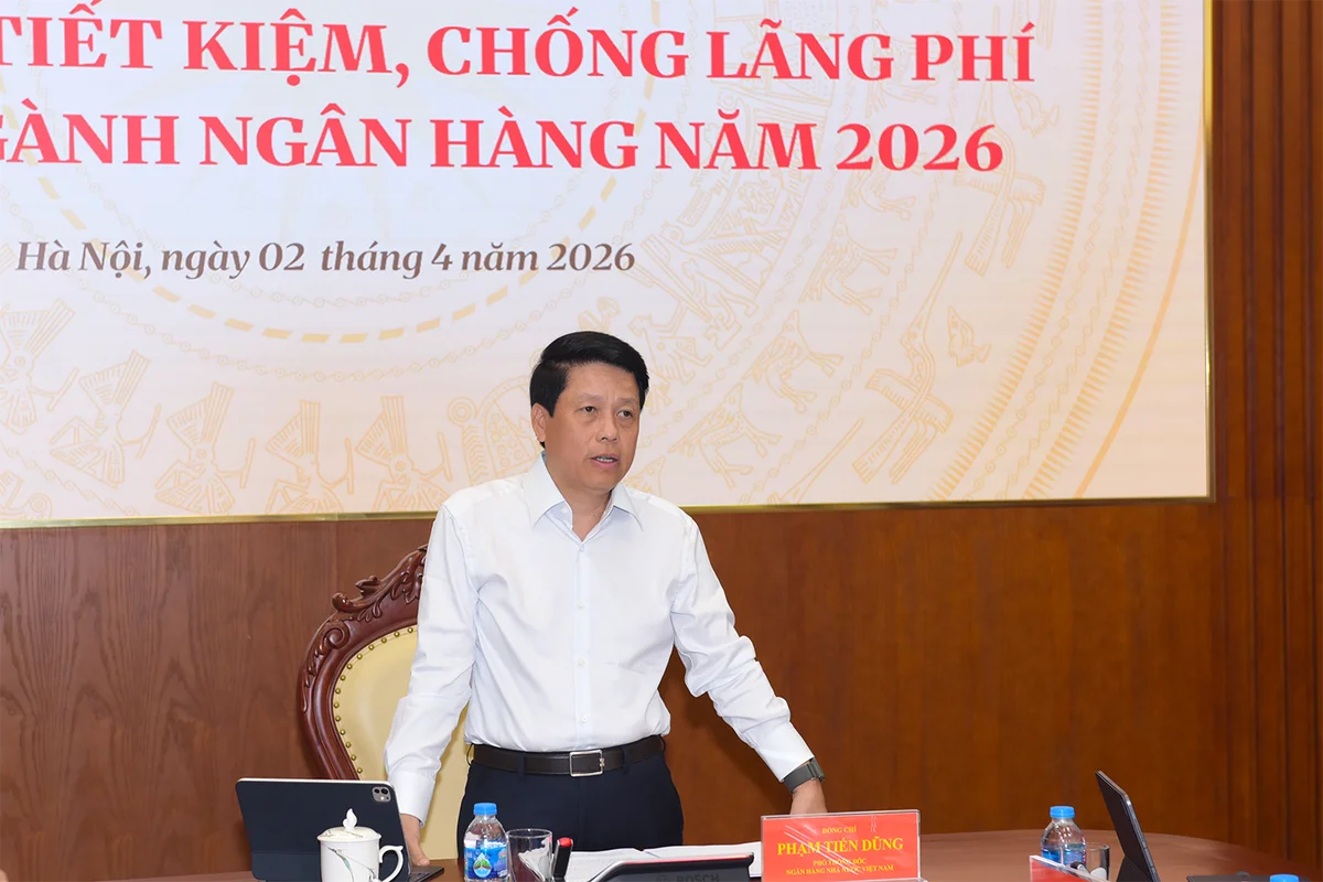 Phó Thống đốc NHNN Phạm Tiến Dũng phát biểu chỉ đạo tại Hội nghị
