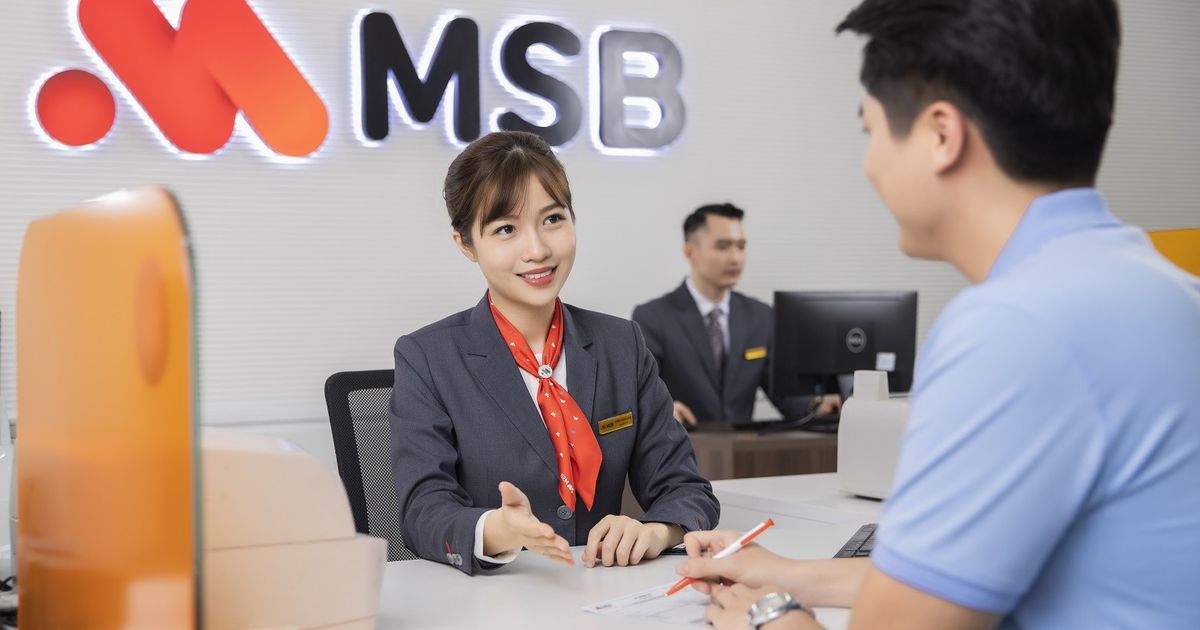 MSB lên kế hoạch lãi kỷ lục, chia cổ phiếu thưởng tỷ lệ 20%, tăng vốn lên hơn 37.000 tỷ
