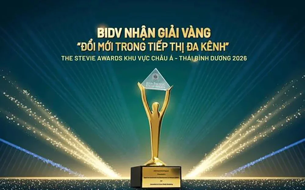 The Money Manifest tạo tiếng vang, góp phần đưa BIDV giành Giải Vàng Stevie Awards châu Á