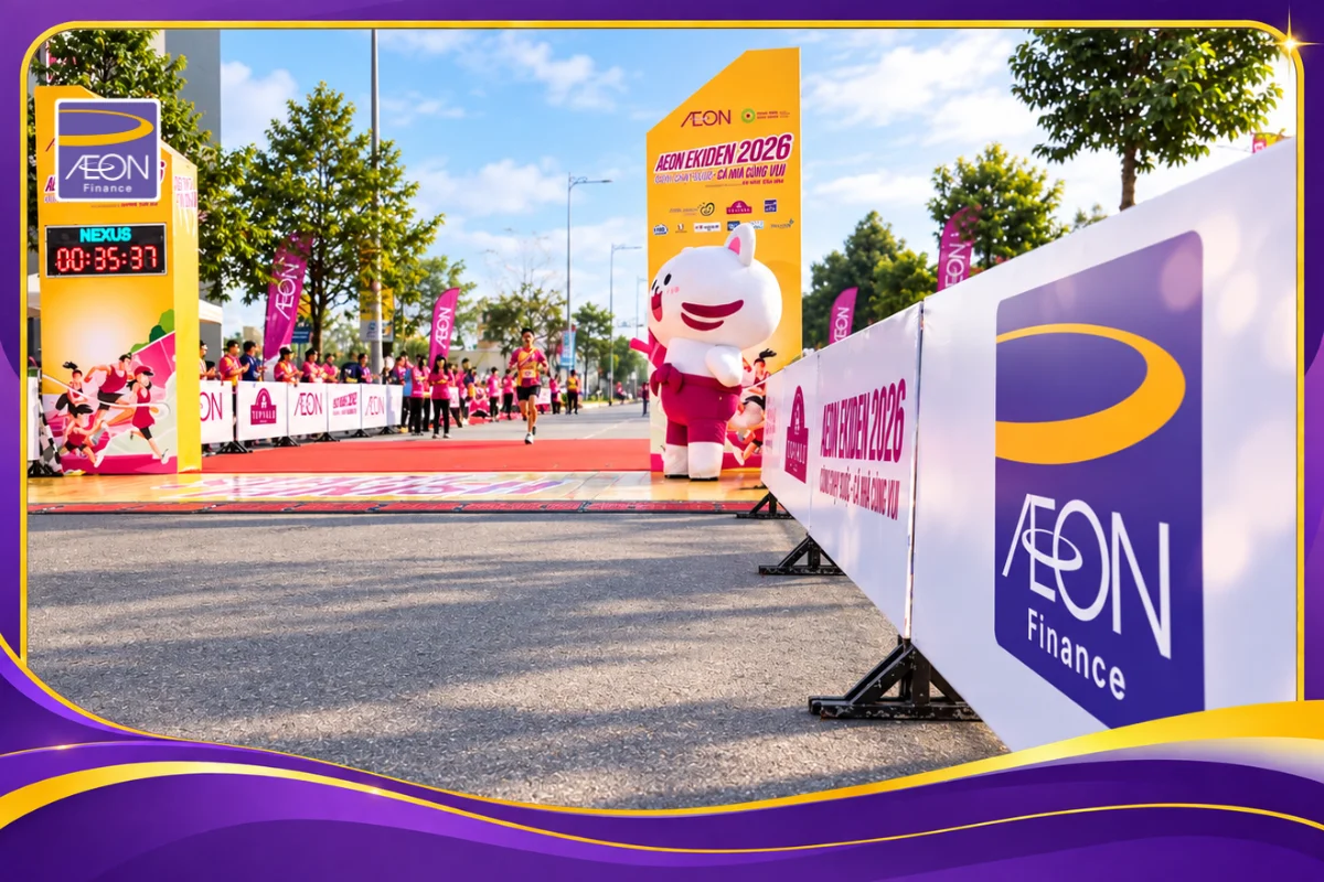 AEON Finance & AEON Ekiden Tân An 2026: Khi những bước chạy nối dài những nhịp cầu yêu thương